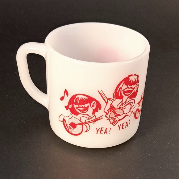 VTG Federal Glass Beatles Mug - Picture 6 of 6